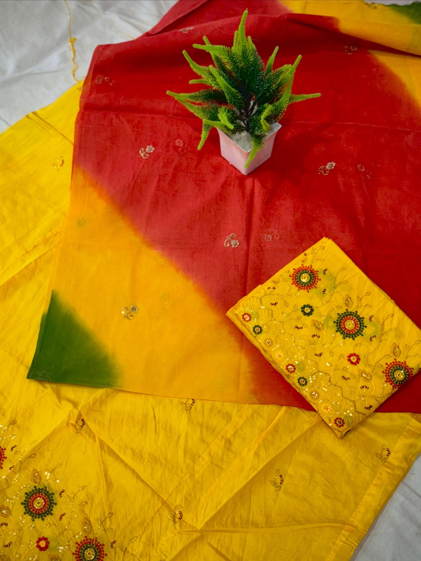 Signature Rajputi Poshak – Exclusive Designer Single-Piece Collection at Maa Santoshi Handloom, Barmer